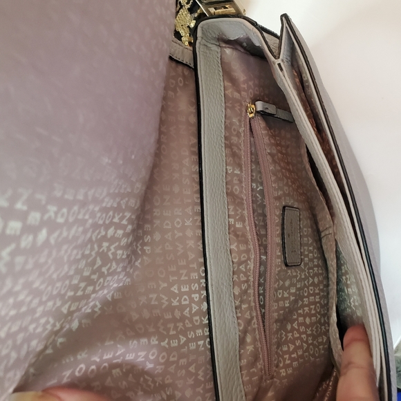 Kate Spade Grey and black bag - Picture 3 of 10